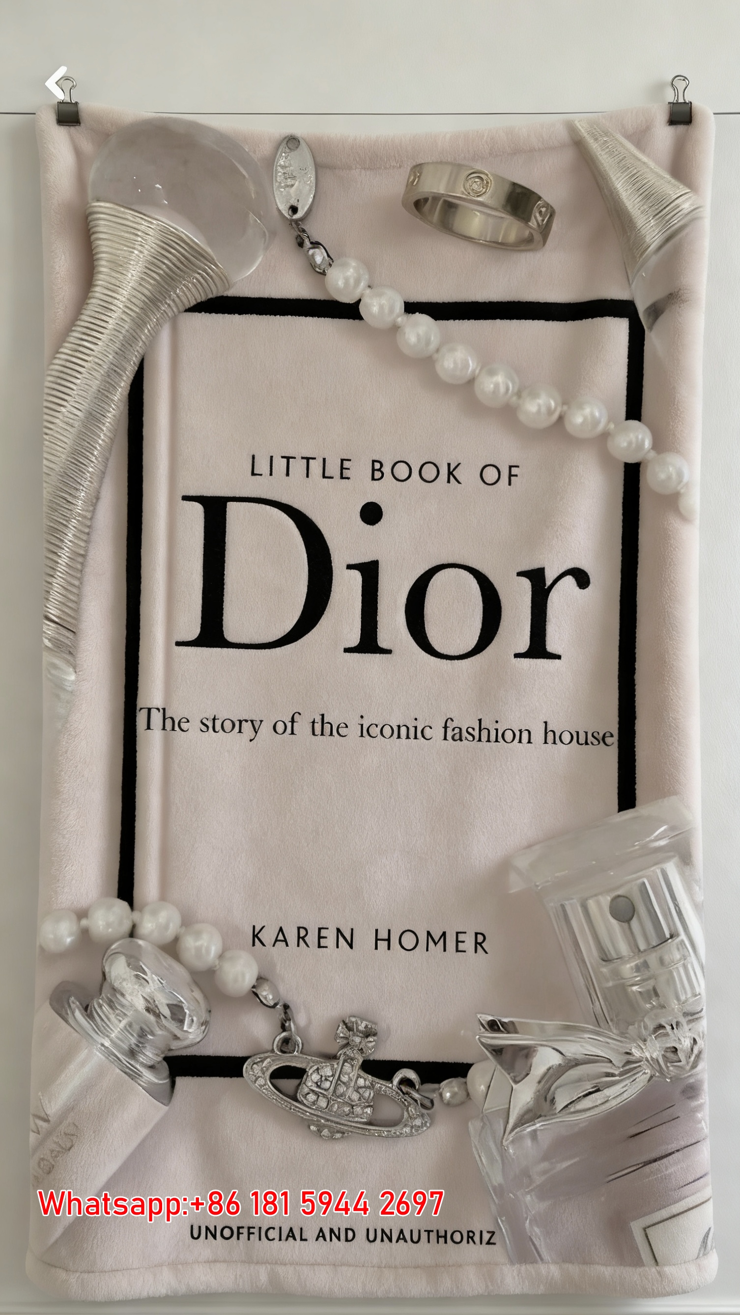 Dior Little Book Fashion Flannel Blanket Throw Sofa Decor D132
